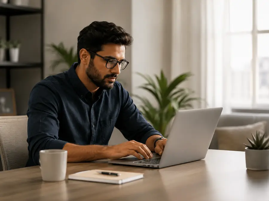 IT support professional working remotely - DataWave managed IT services FAQs